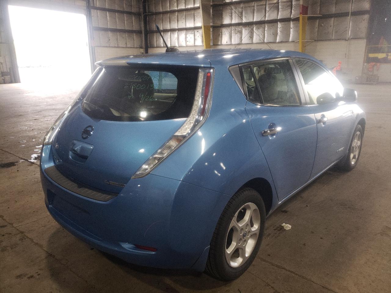 Photo 4 from auction – 2011 NISSAN LEAF SV with VIN JN1AZ0CP4BT005872