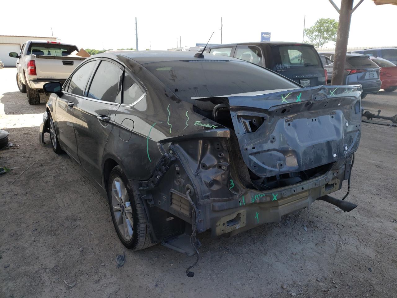 Photo 3 from auction – 2017 FORD FUSION SE with VIN 3FA6P0LU2HR257604