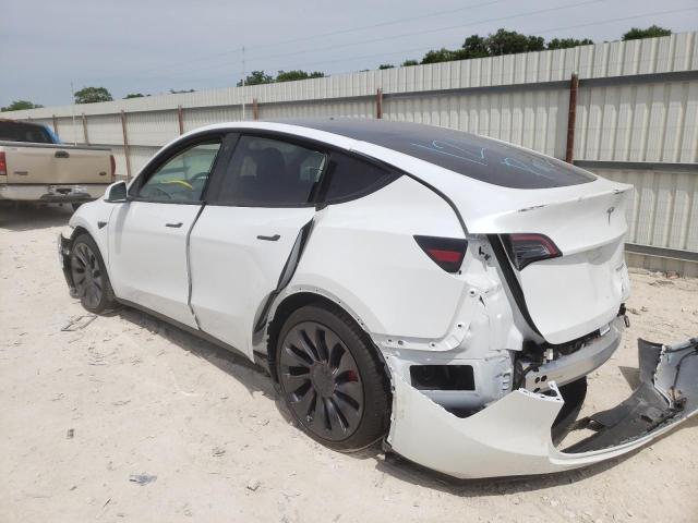 Photo 3 from auction – 2022 TESLA MODEL Y with VIN 7SAYGDEF8NF323355