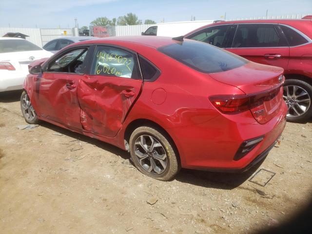 Photo 3 from auction – 2021 KIA FORTE FE with VIN 3KPF24AD0ME410212
