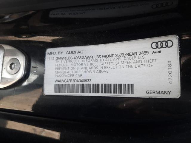 Zdjęcie 10 z aukcji – 2013 AUDI S5 PRESTIG z VIN WAUVGAFR2DA040932