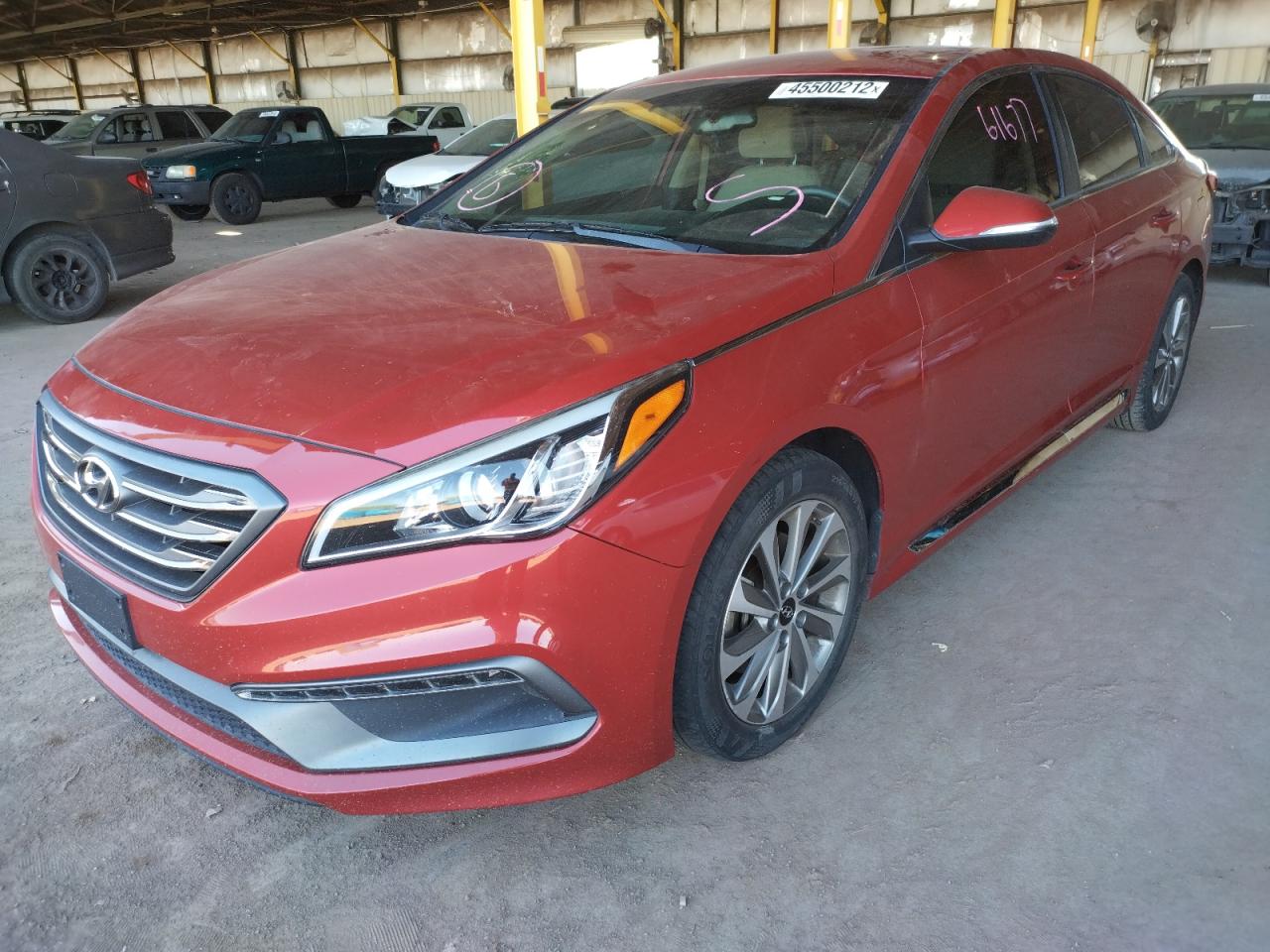 Photo 2 from auction – 2017 HYUNDAI SONATA SPO with VIN 5NPE34AF2HH482640