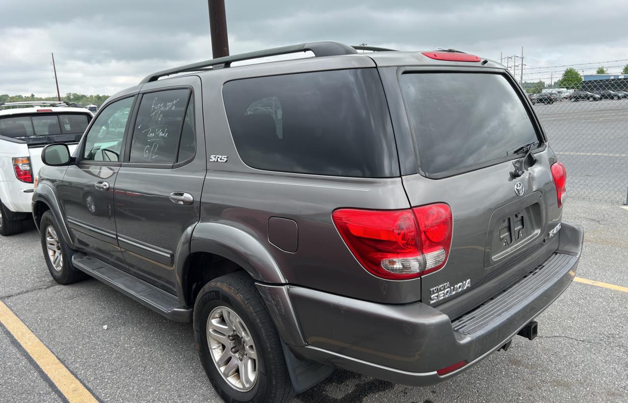 Photo 3 from auction – 2006 TOYOTA SEQUOIA SR with VIN 5TDBT44A16S264425