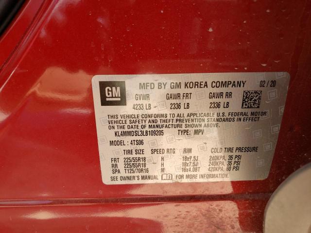 Photo 10 from auction – 2020 BUICK ENCORE GX with VIN KL4MMDSL3LB109205