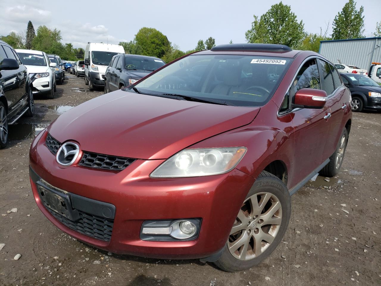 Photo 2 from auction – 2009 MAZDA CX-7 with VIN JM3ER29L490224350