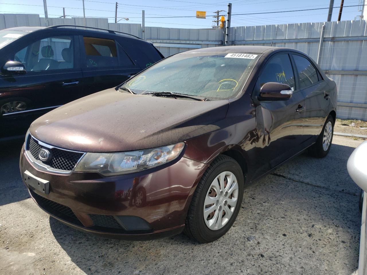 Photo 2 from auction – 2010 KIA FORTE EX with VIN KNAFU4A2XA5191871