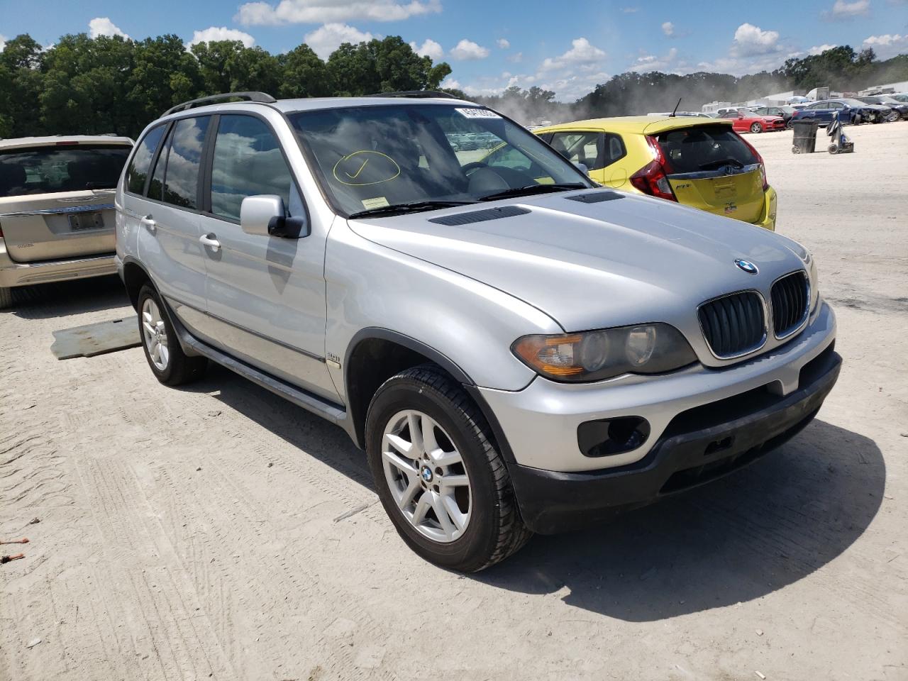 BMW X5 3.0I 2004 with VIN 5UXFA13514LU20549 - Photo from auction