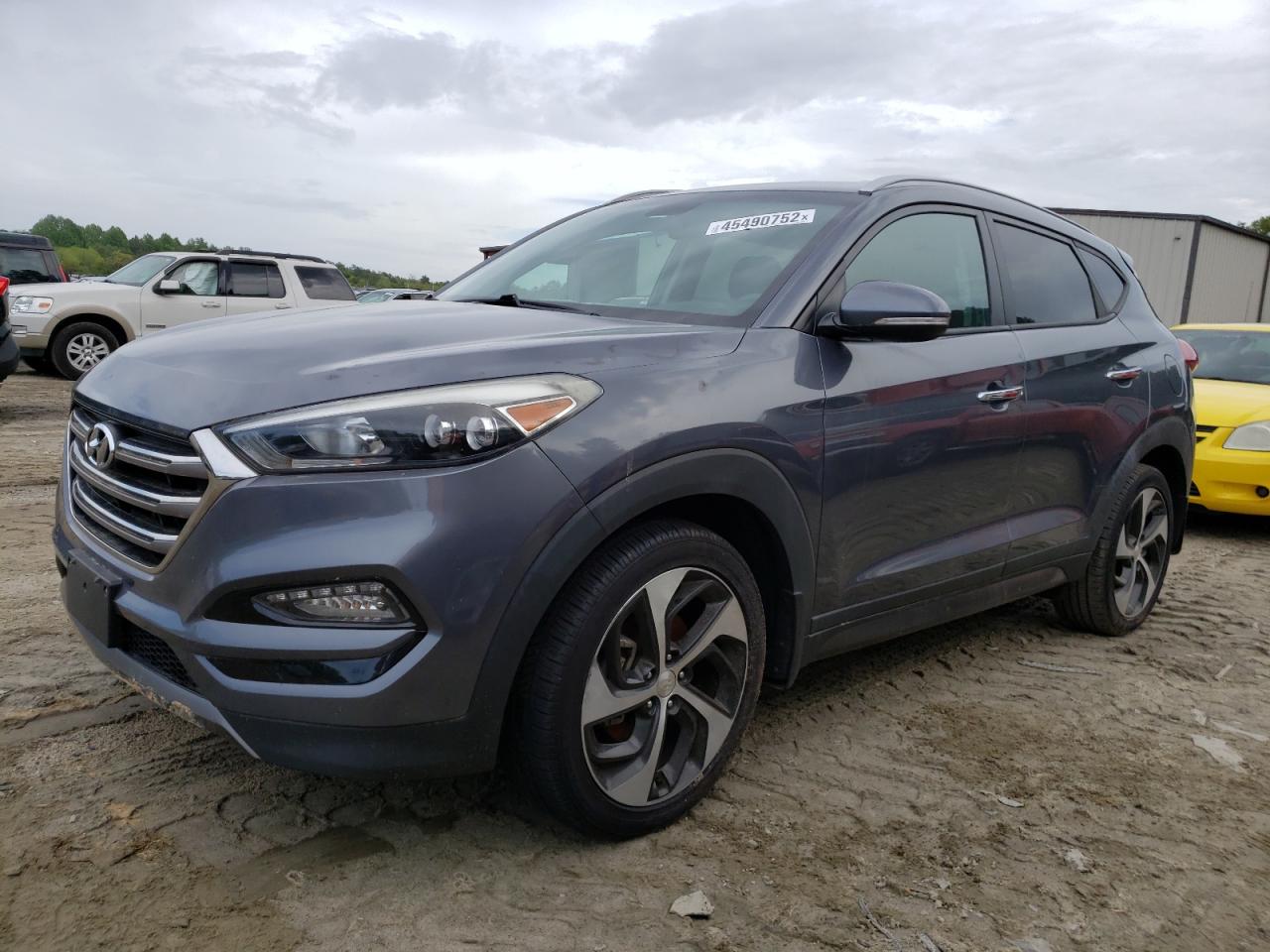 Photo 2 from auction – 2016 HYUNDAI TUCSON LIM with VIN KM8J3CA27GU062958