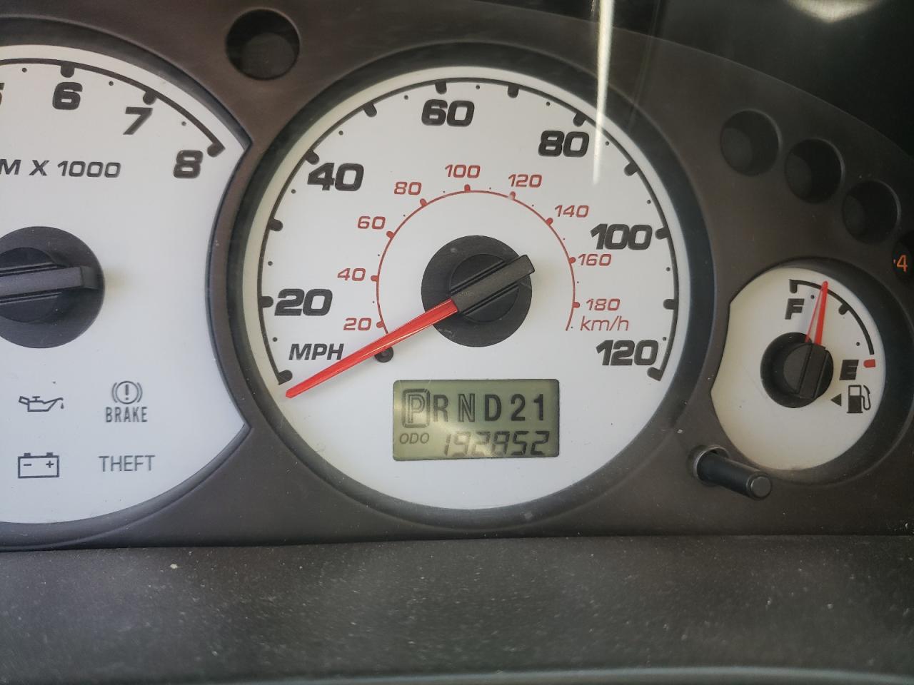 Photo 8 from auction – 2001 FORD ESCAPE XLS with VIN 1FMYU02141KC39484