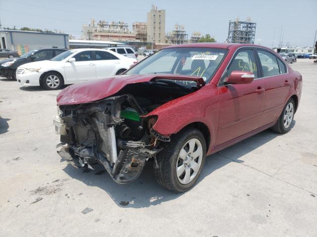 Photo 2 from auction – 2009 KIA OPTIMA LX with VIN KNAGE228395295767