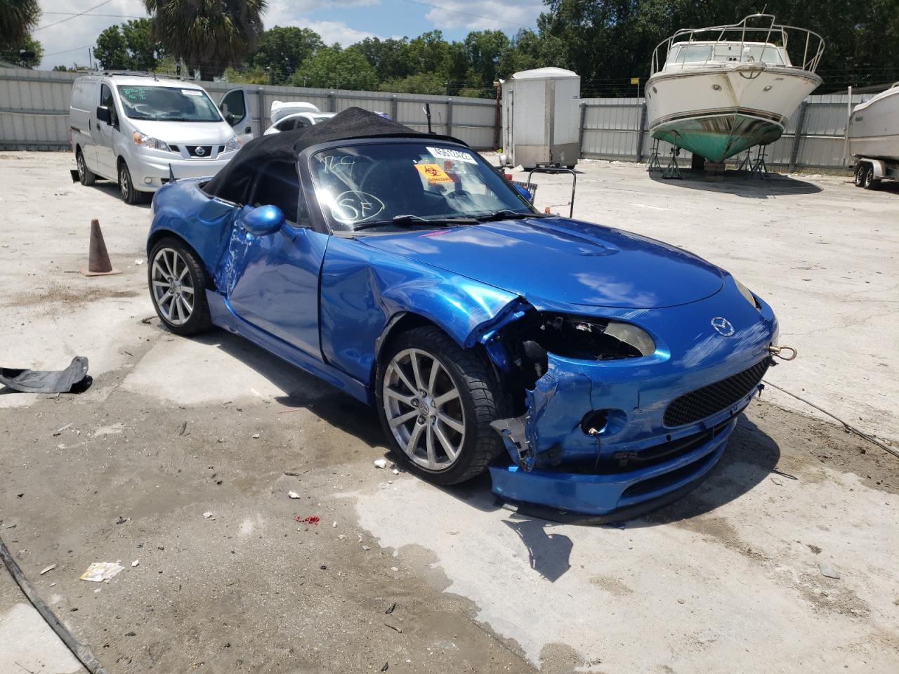 MAZDA MX-5 MIATA 2006 with VIN JM1NC25F760118562 - Photo from auction