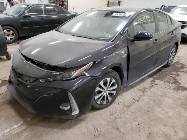Photo 2 from auction – 2021 TOYOTA PRIUS PRIM with VIN JTDKAMFP4M3166186