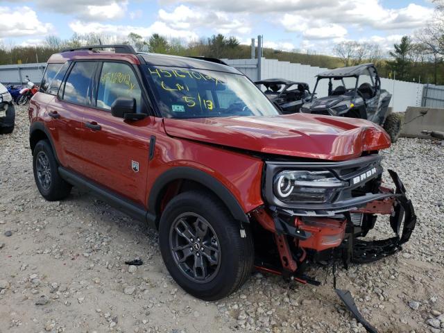 FORD BRONCO 2022 with VIN 3FMCR9B68NRD43585 - Photo from auction