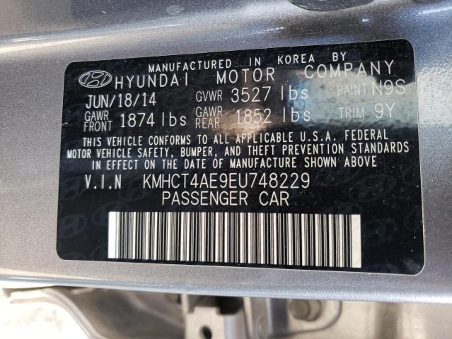Photo 10 from auction – 2014 HYUNDAI ACCENT GLS with VIN KMHCT4AE9EU748229