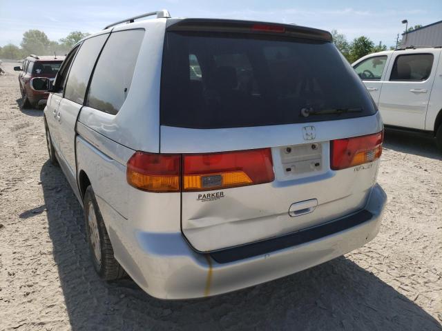 Photo 3 from auction – 2002 HONDA ODYSSEY EX with VIN 5FNRL18622B034829