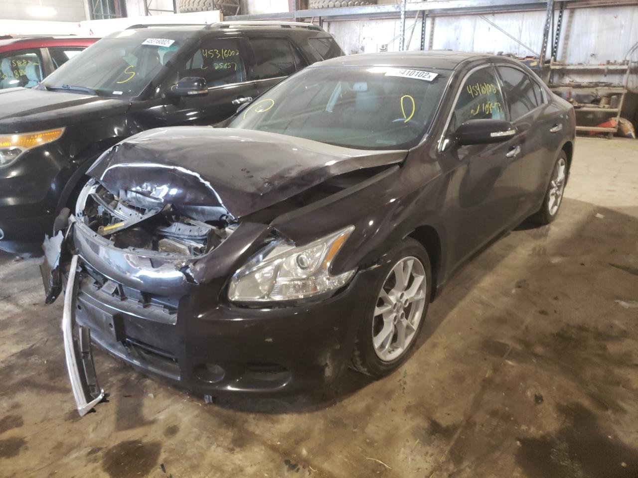 Photo 2 from auction – 2013 NISSAN MAXIMA S with VIN 1N4AA5AP9DC809226