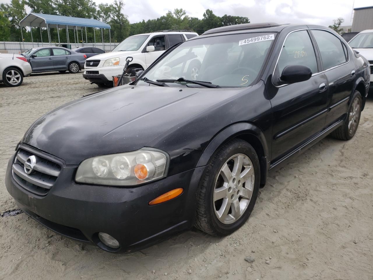 Photo 2 from auction – 2002 NISSAN MAXIMA GLE with VIN JN1DA31D22T452621