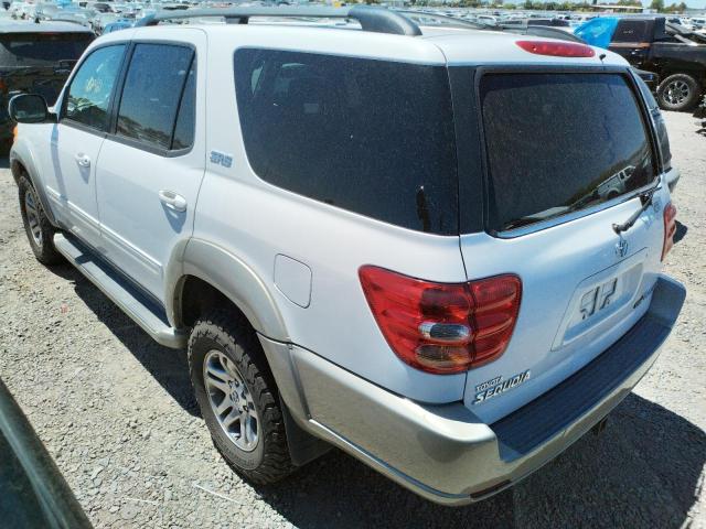 Photo 3 from auction – 2004 TOYOTA SEQUOIA SR with VIN 5TDBT44A24S219779