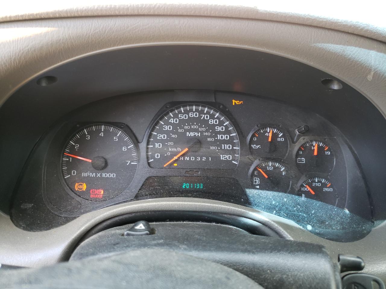 Photo 8 from auction – 2003 CHEVROLET TRAILBLAZE with VIN 1GNDS13S732265318