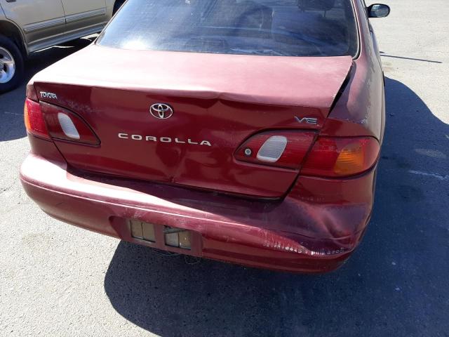 Photo 9 from auction – 2000 TOYOTA COROLLA VE with VIN 1NXBR12E2YZ312141