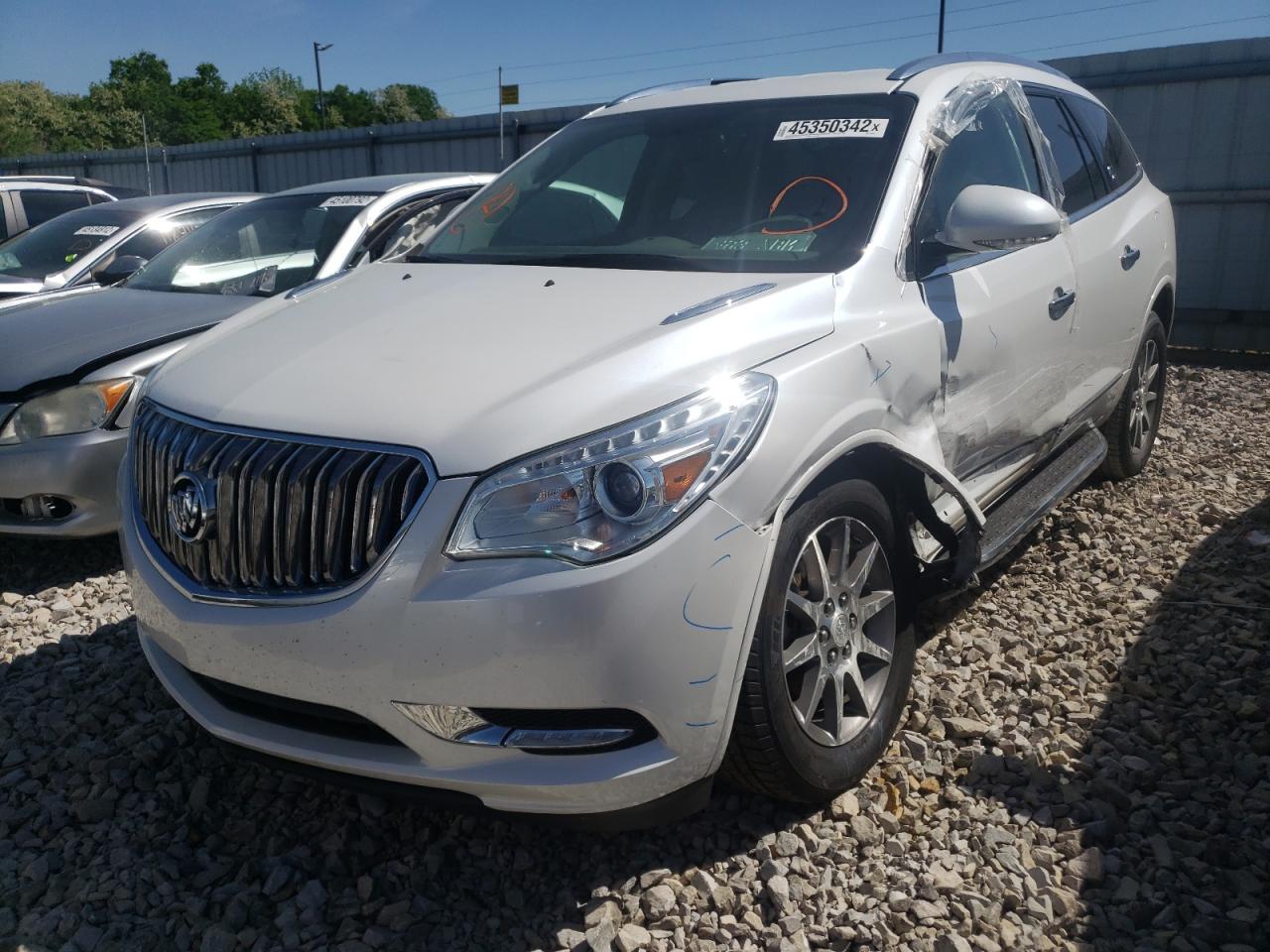 Photo 2 from auction – 2017 BUICK ENCLAVE with VIN 5GAKRAKD3HJ275518