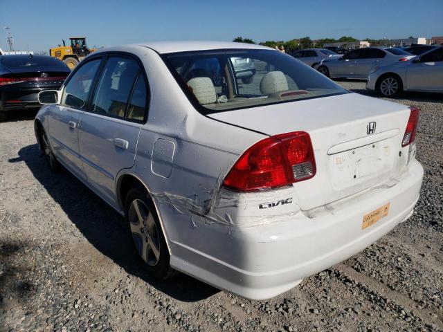 Photo 3 from auction – 2005 HONDA CIVIC EX with VIN 2HGES26715H604452