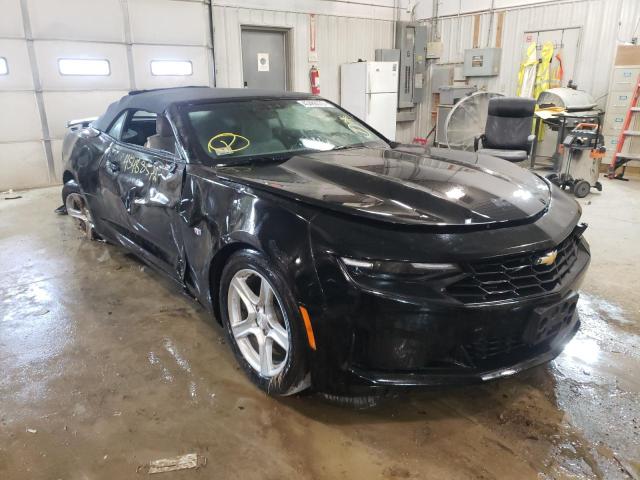 CHEVROLET CAMARO LS 2019 with VIN 1G1FB3DS1K0136831 - Photo from auction