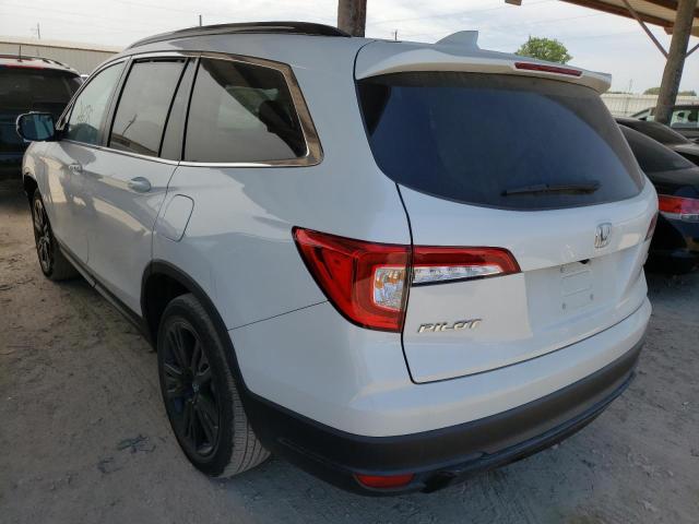 Photo 3 from auction – 2022 HONDA PILOT SE with VIN 5FNYF5H21NB008170