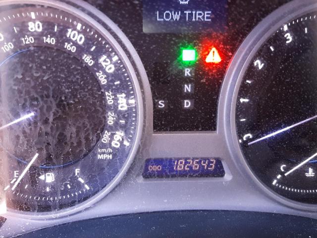 Photo 8 from auction – 2007 LEXUS IS 250 with VIN JTHBK262472028291
