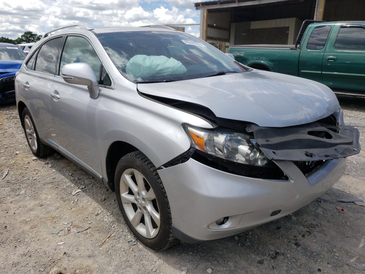 LEXUS RX 350 2010 with VIN 2T2ZK1BA2AC010254 - Photo from auction
