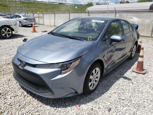 Photo 2 from auction – 2022 TOYOTA COROLLA LE with VIN JTDEPMAE7N3001705