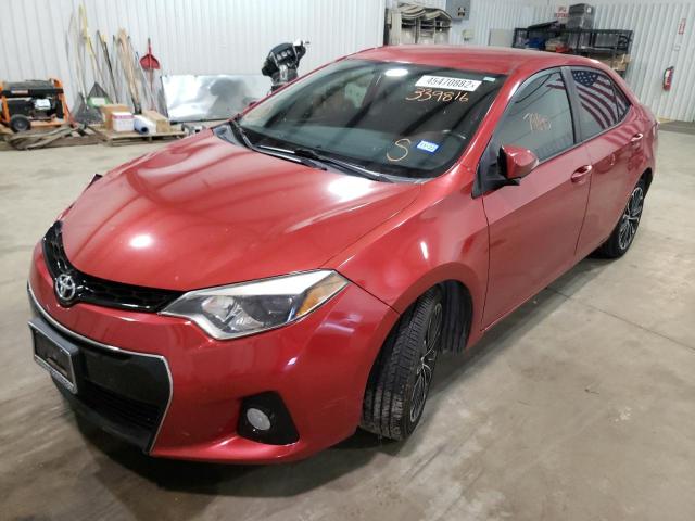Photo 2 from auction – 2015 TOYOTA COROLLA L with VIN 5YFBURHE8FP339816