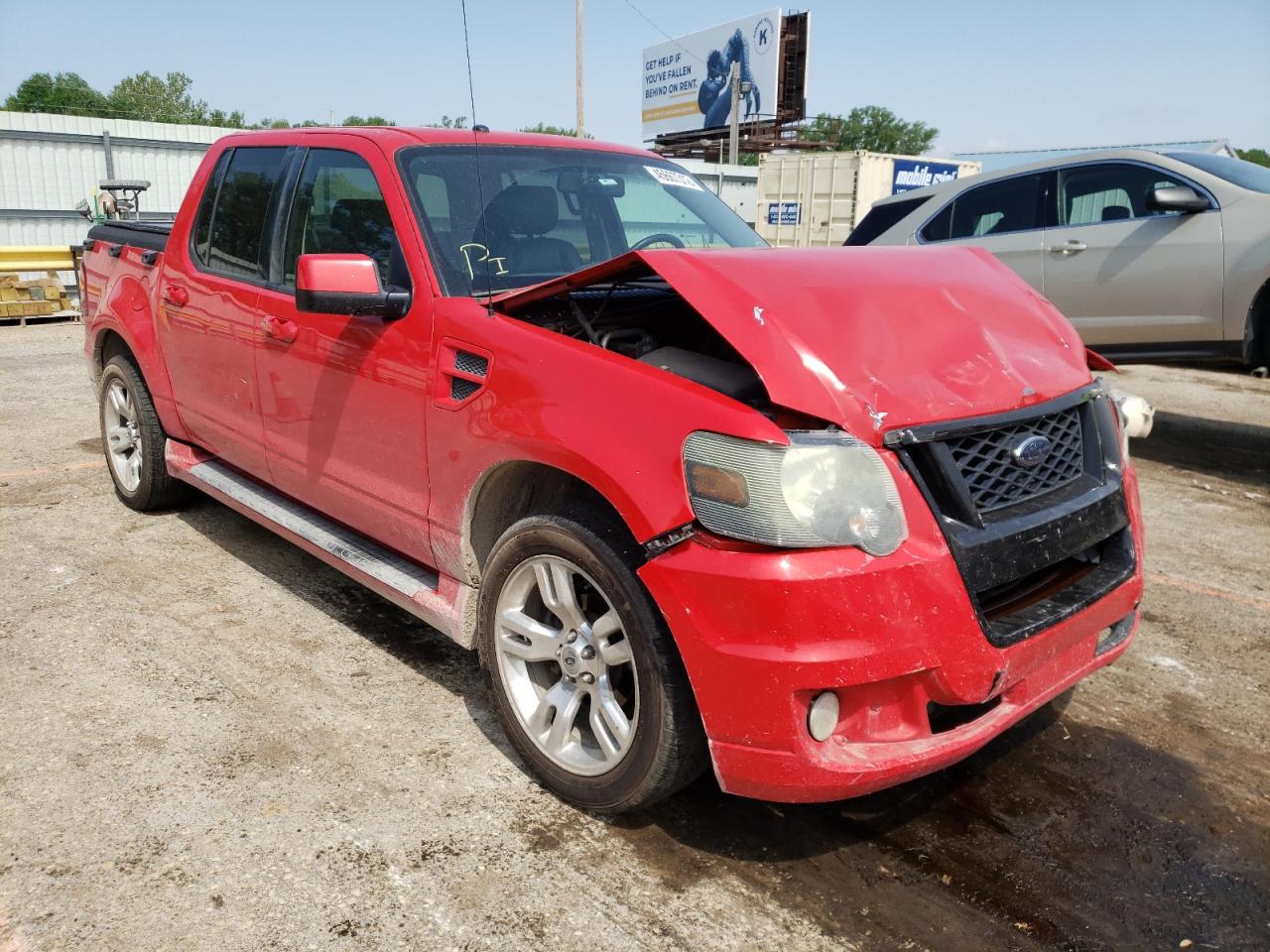 FORD EXPLORER S 2008 with VIN 1FMEU338X8UA78587 - Photo from auction