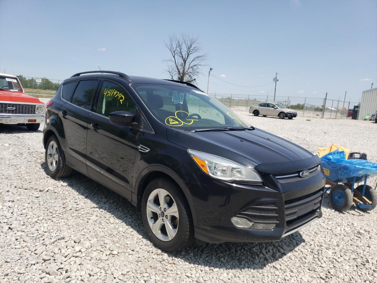 FORD ESCAPE SE 2014 with VIN 1FMCU0GX6EUC46938 - Photo from auction