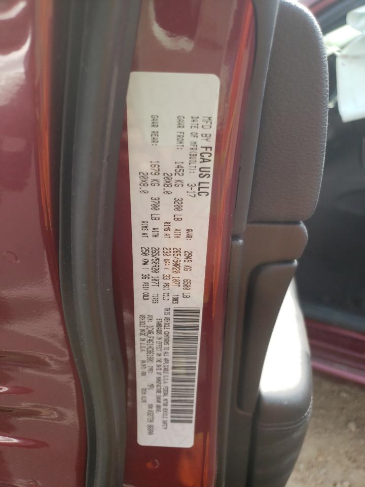 Photo 10 from auction – 2017 JEEP GRAND CHER with VIN 1C4RJFAG1HC861801