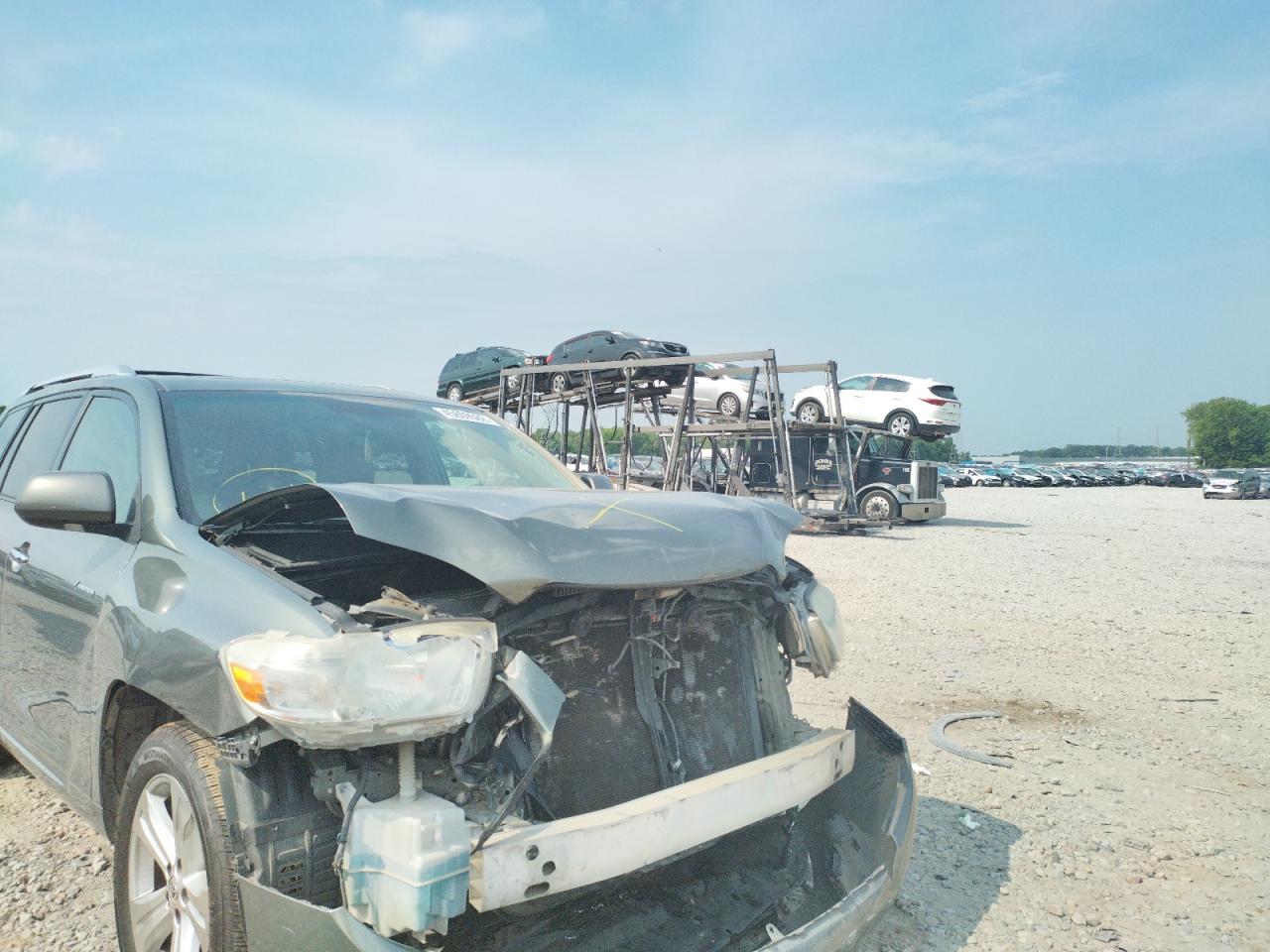 Photo 9 from auction – 2010 TOYOTA HIGHLANDER with VIN 5TDDK3EH0AS018976