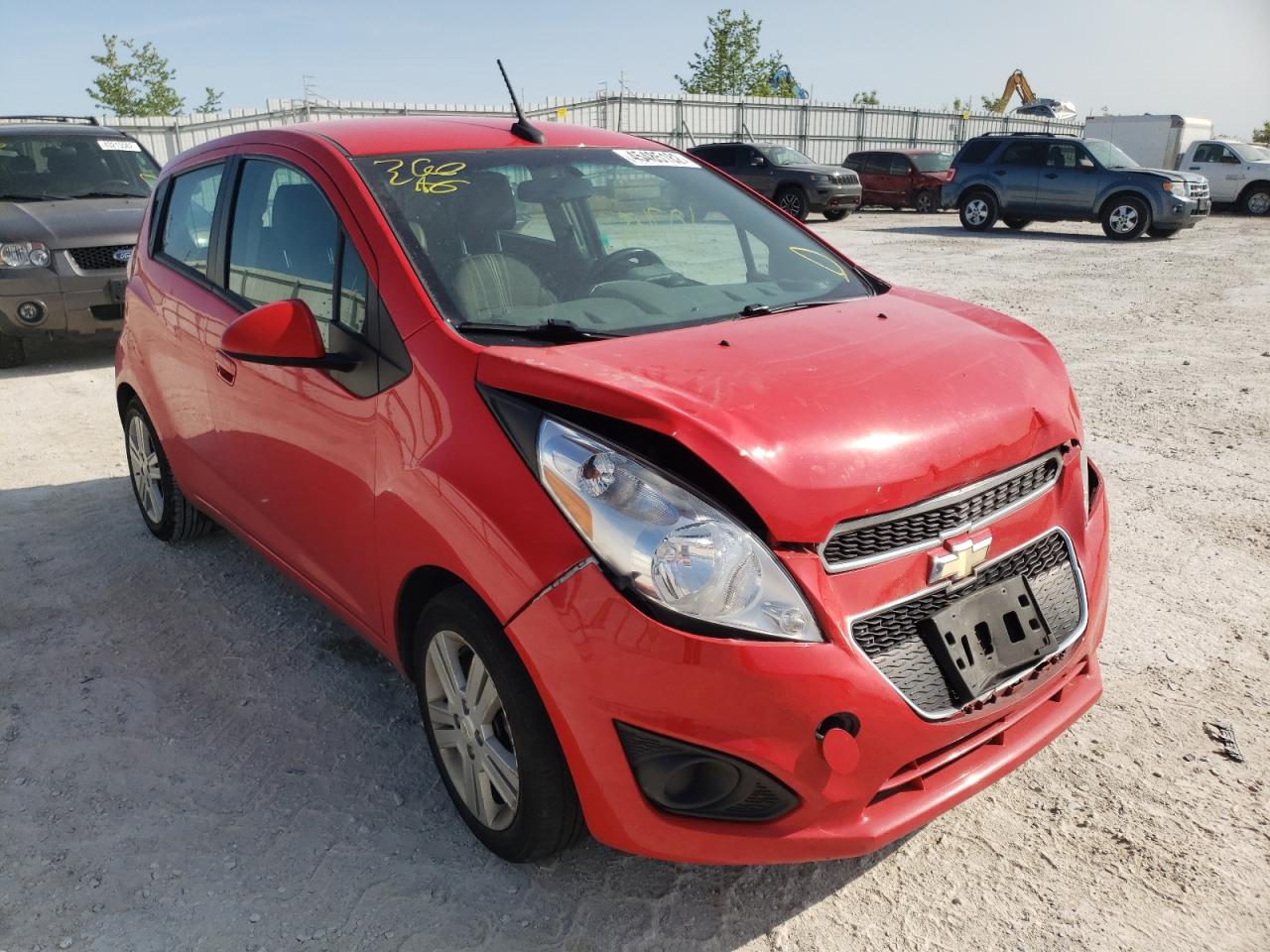 Photo 19 from auction – 2014 CHEVROLET SPARK 1LT with VIN KL8CD6S90EC565413