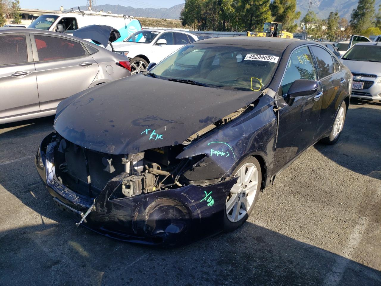 Photo 2 from auction – 2009 LEXUS ES 350 with VIN JTHBJ46G092329251