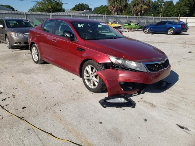KIA OPTIMA EX 2013 with VIN 5XXGN4A77DG207055 - Photo from auction