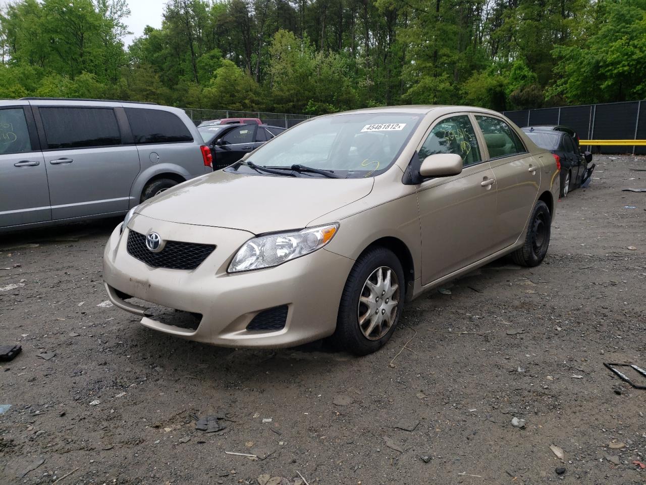 Photo 2 from auction – 2010 TOYOTA COROLLA BA with VIN 1NXBU4EE9AZ329777