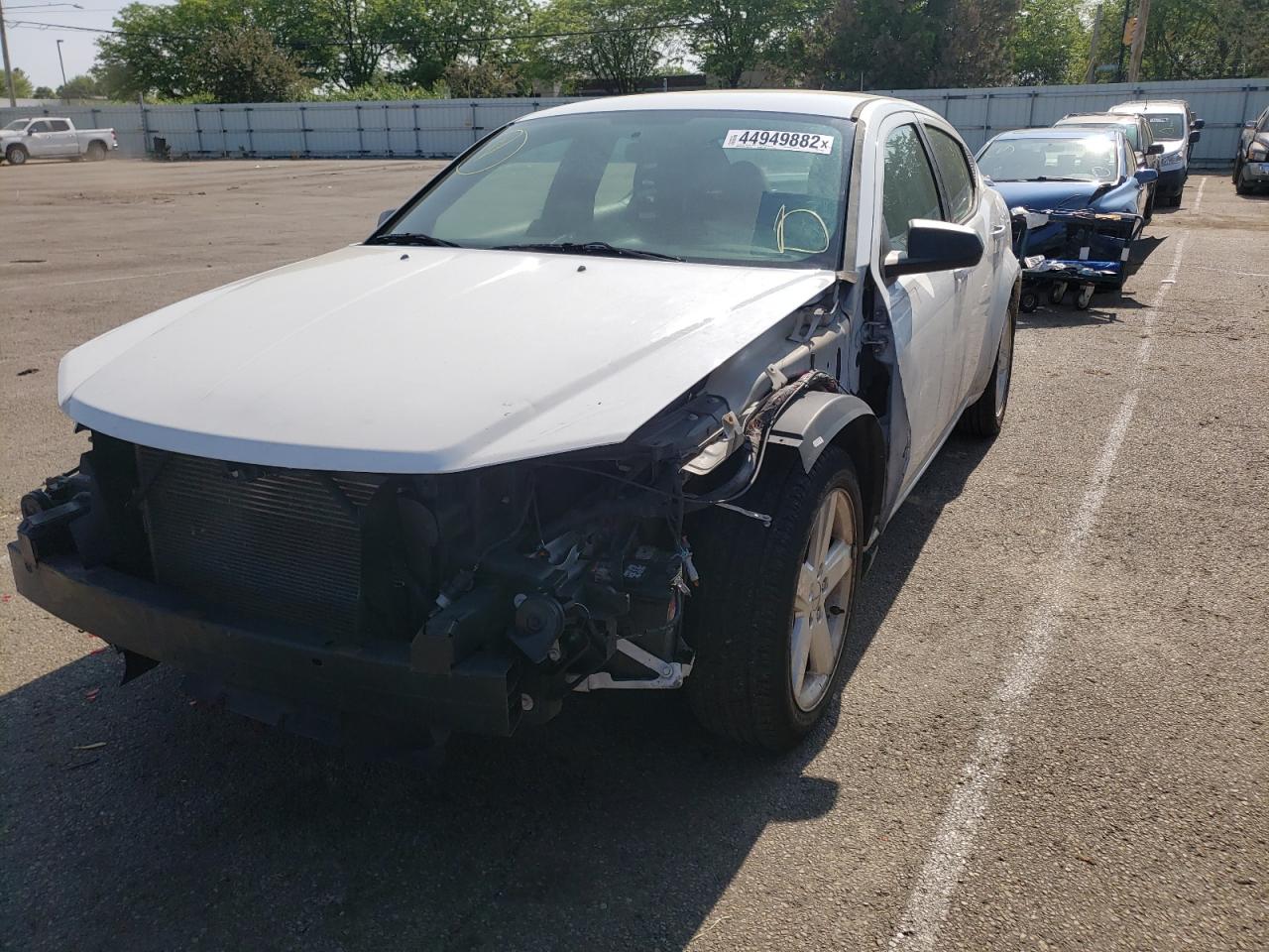 Photo 2 from auction – 2013 DODGE AVENGER SE with VIN 1C3CDZAB6DN517323
