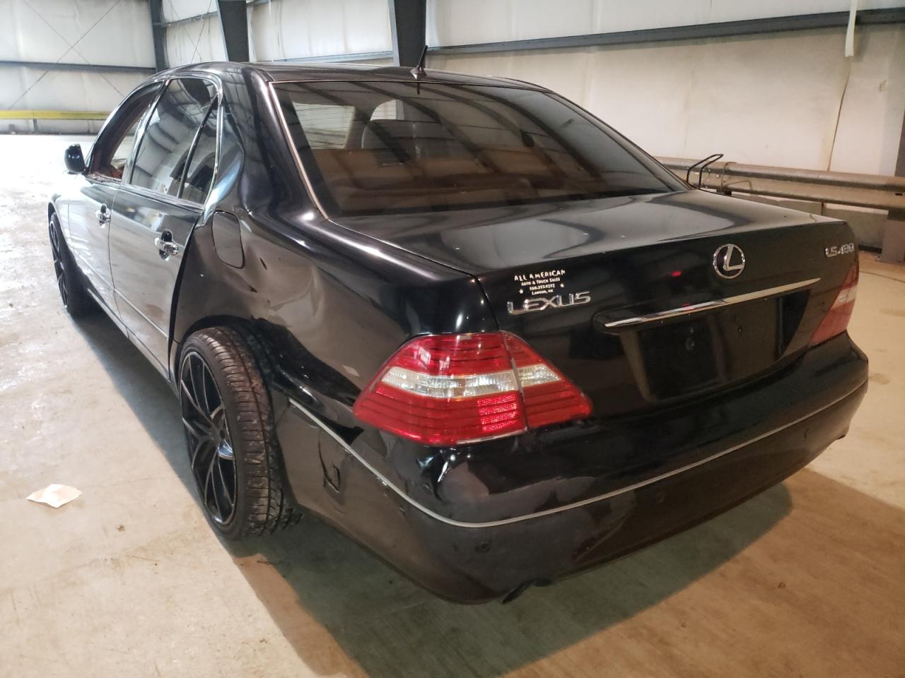 Photo 3 from auction – 2005 LEXUS LS 430 with VIN JTHBN36F355000686