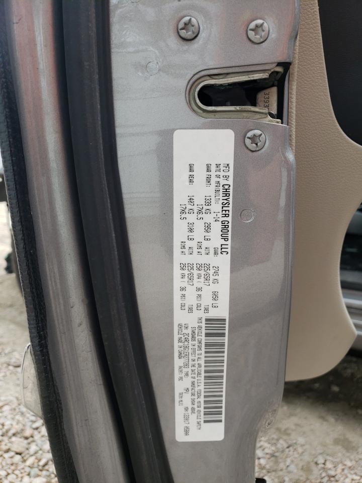 Photo 10 from auction – 2014 CHRYSLER TOWN & COU with VIN 2C4RC1BG1ER277283
