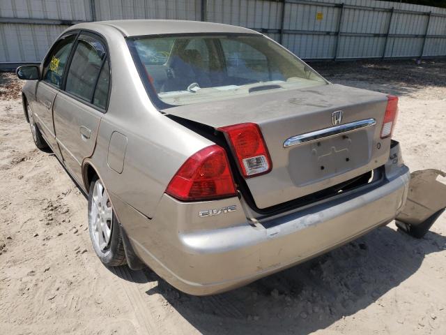 Photo 3 from auction – 2003 HONDA CIVIC EX with VIN 2HGES26793H537175