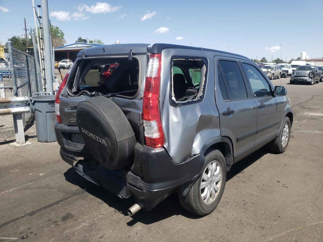 Photo 9 from auction – 2006 HONDA CR-V EX with VIN JHLRD78886C026497