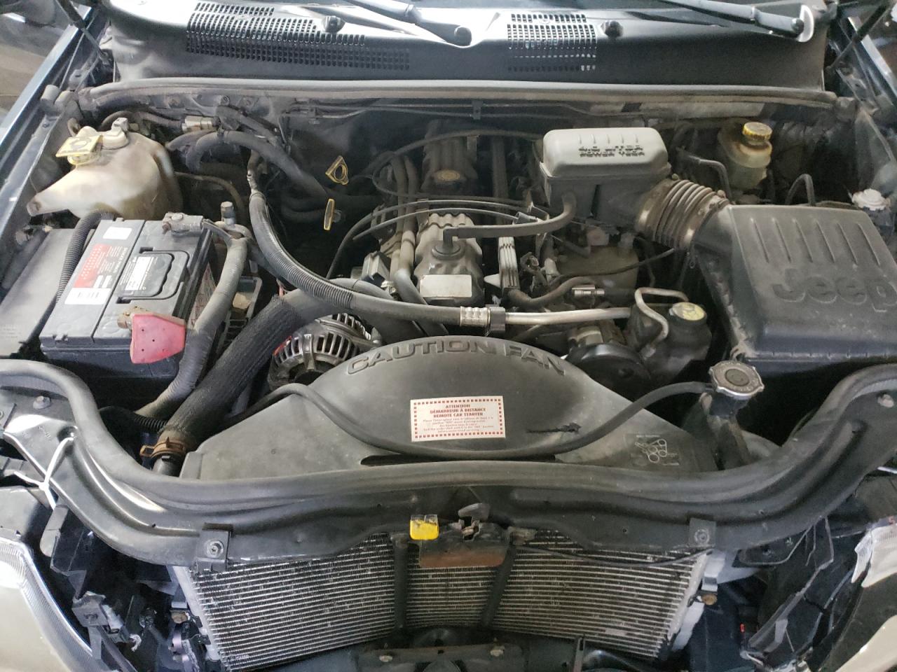 Photo 7 from auction – 2002 JEEP GRAND CHER with VIN 1J4GW48S42C129008