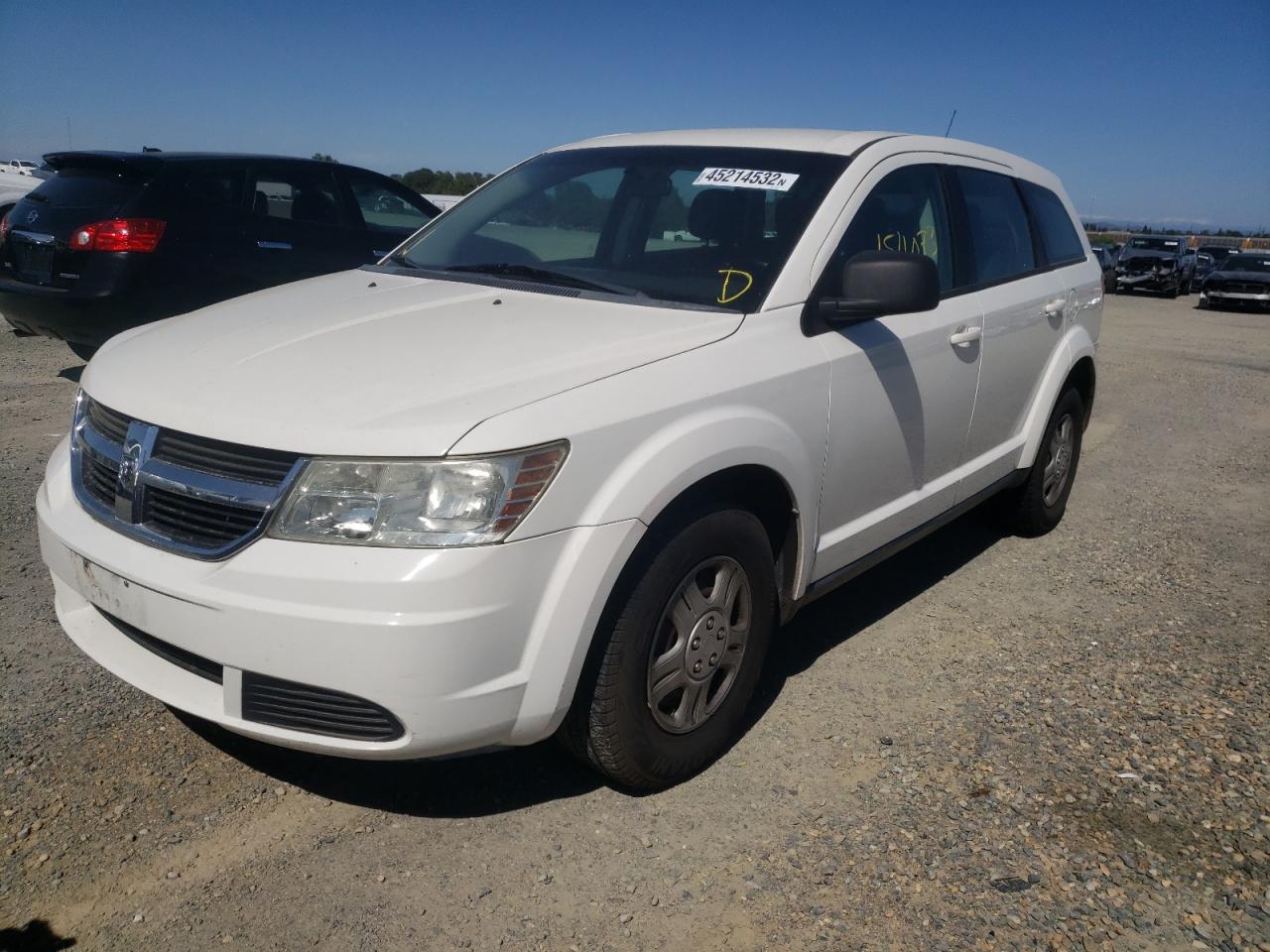 Photo 2 from auction – 2010 DODGE JOURNEY SE with VIN 3D4PG4FB4AT208304