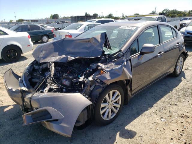 Photo 2 from auction – 2012 HONDA CIVIC EXL with VIN 19XFB2F95CE310050