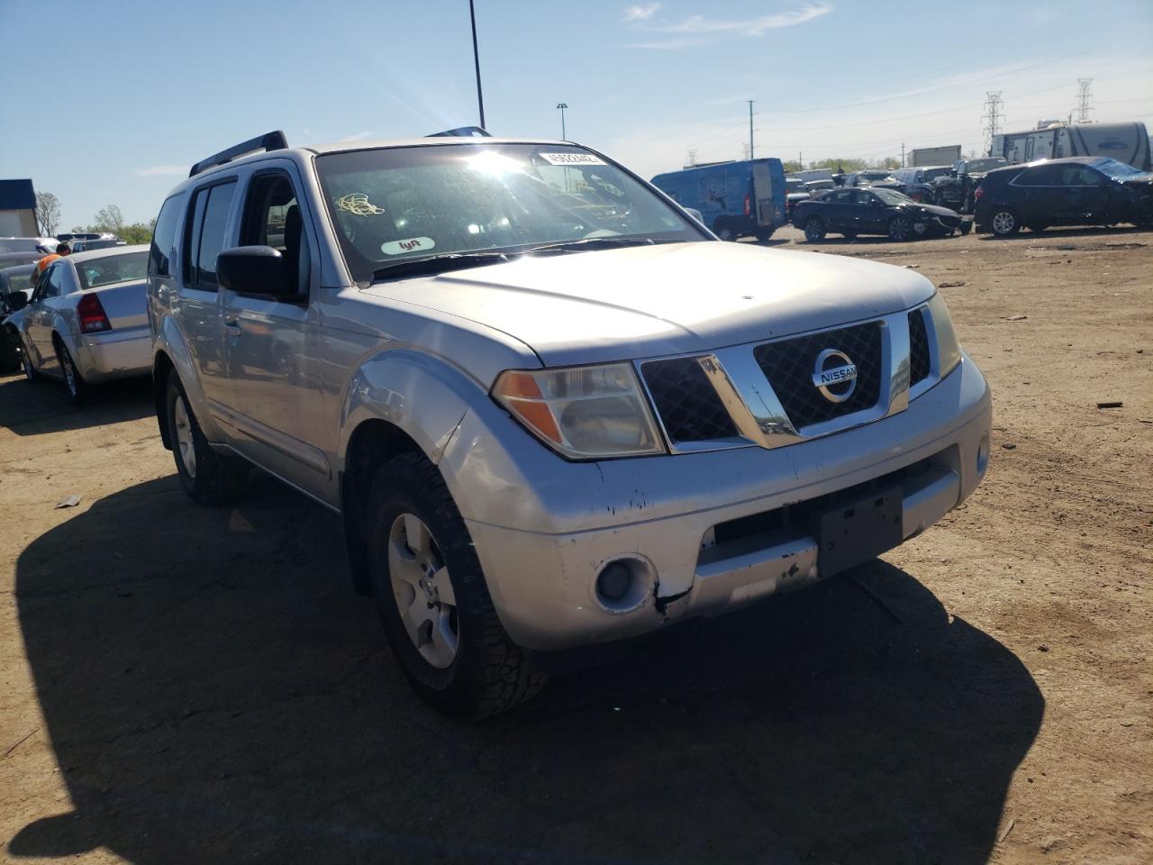 NISSAN PATHFINDER 2006 with VIN 5N1AR18W56C641365 - Photo from auction