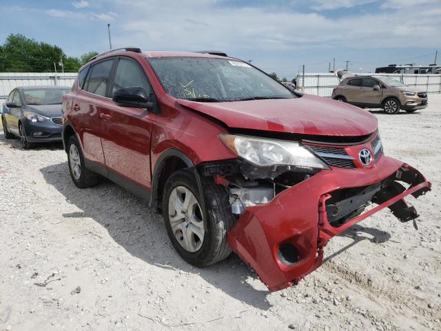 TOYOTA RAV4 LE 2015 with VIN 2T3ZFREV2FW166507 - Photo from auction